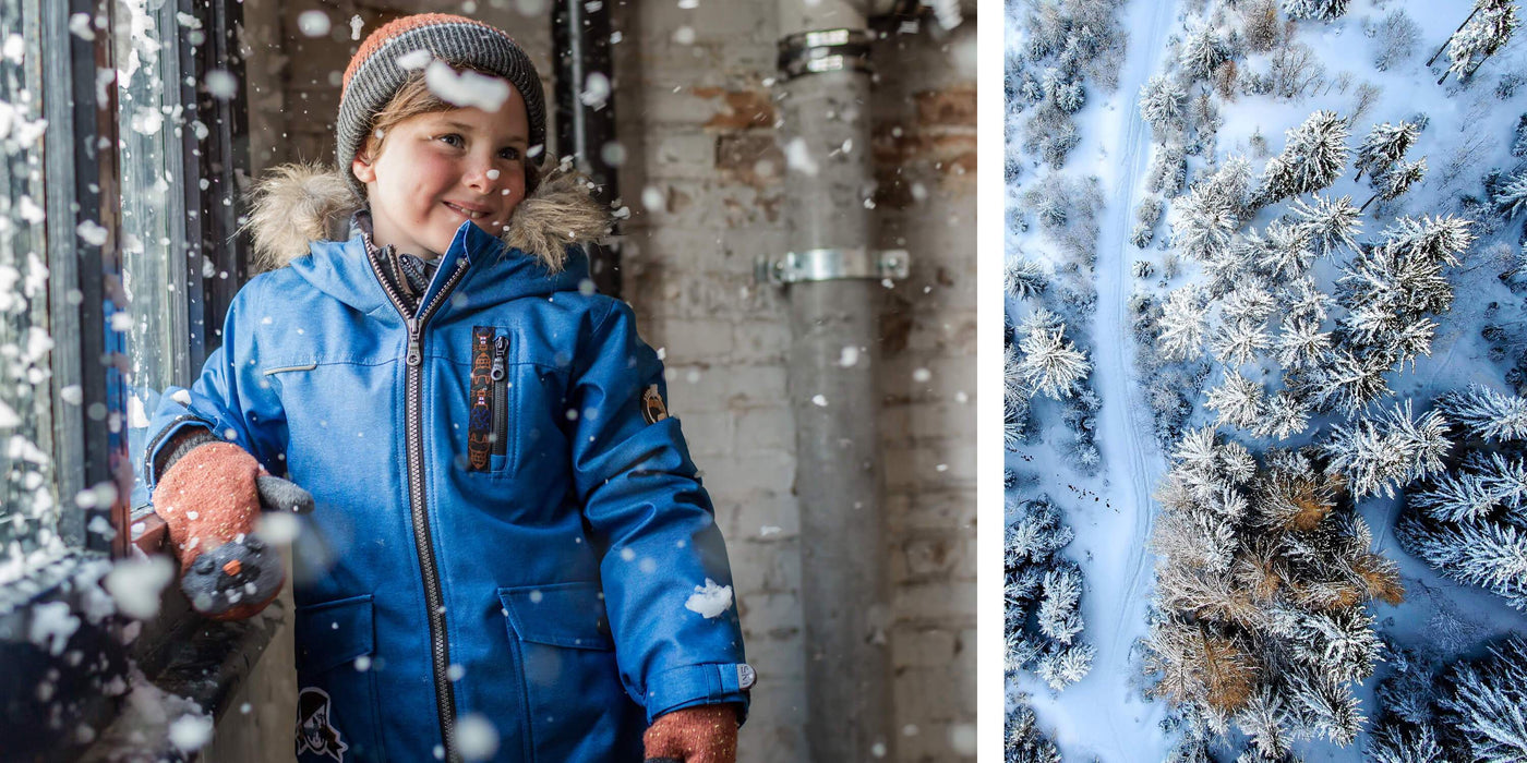 Habits de neige pour garçon de 3-12 ans || Snowsuits For 3-12 Years Boy