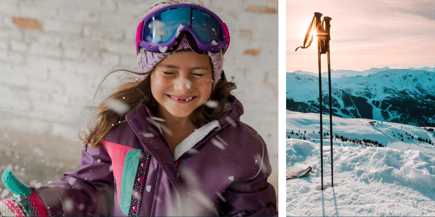 Habits de neige pour fille de 3-12 ans || Snowsuits For 3-12 Years Girl