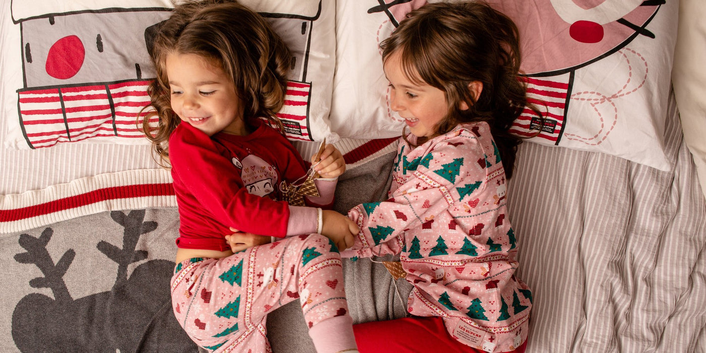 Pyjamas des Fêtes pour fille 0/3 mois à 2/3 ans||Holiday Pajamas For 0/3 months to 2/3 Years Girl