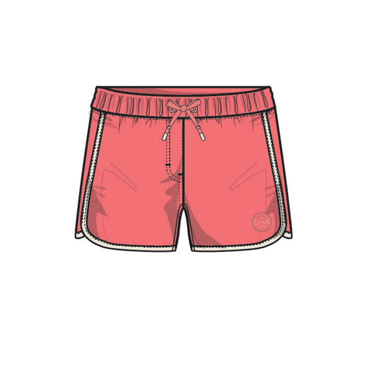 Image du short de bain rose corail, enfant  