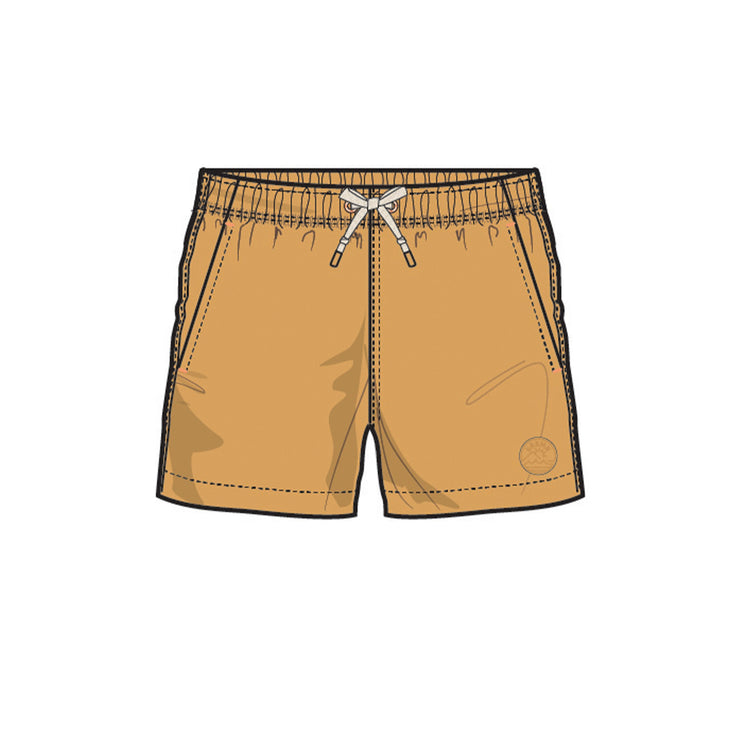 Image du short de bain jaune, enfant