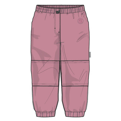 Pantalon d’extérieur mi-saison rose, enfant
