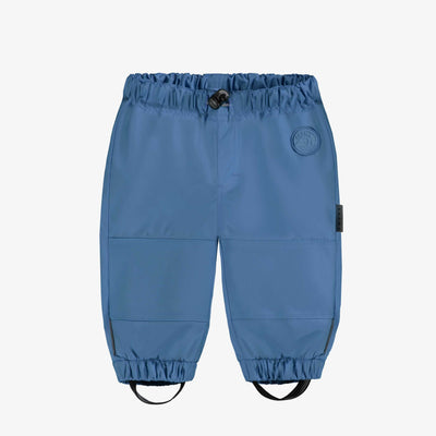 Pantalon d’extérieur mi-saison bleu, bébé