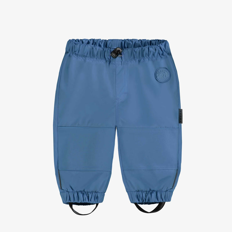 Pantalon d’extérieur mi-saison bleu, bébé