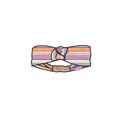 Bandeau à rayures colorées, enfant 