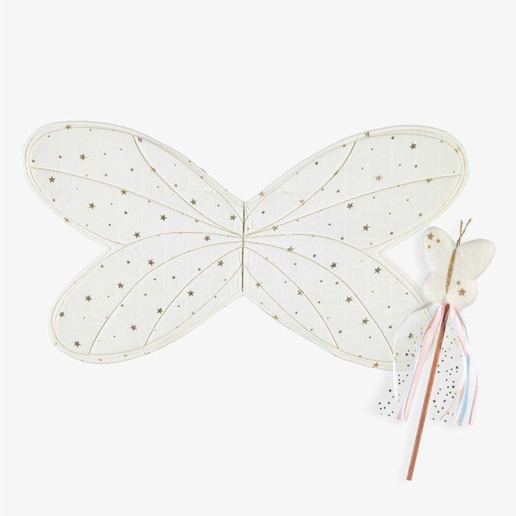 Ailes et baguette de fée, enfant