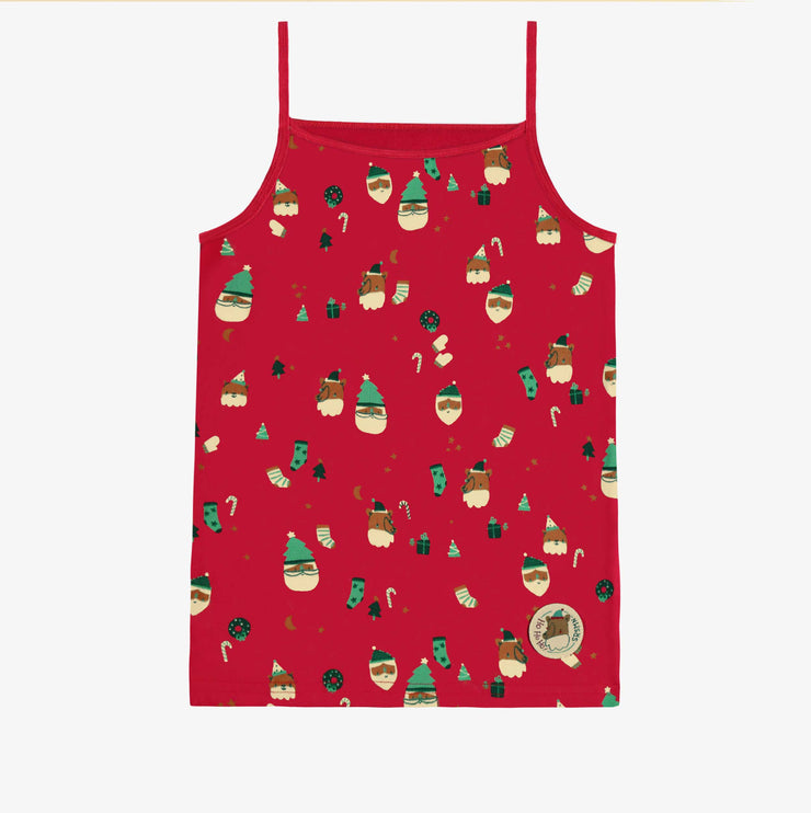 Camisole rouge à motifs des Fêtes, enfant - Souris Mini