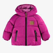 Manteau doudoune mauve, bébé