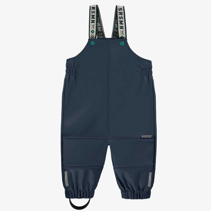Salopette de pluie bleu marine, bébé