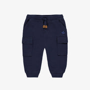 Pantalon bleu marine style jogger, bébé