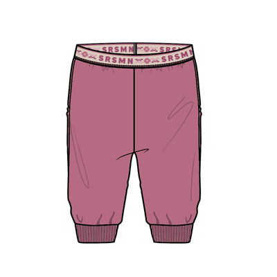 Pantalon rose en polar, bébé