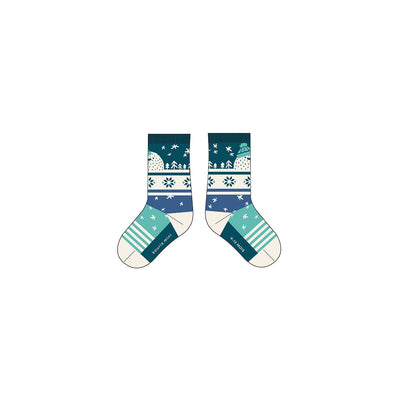 Chaussettes à motifs hivernaux, bébé