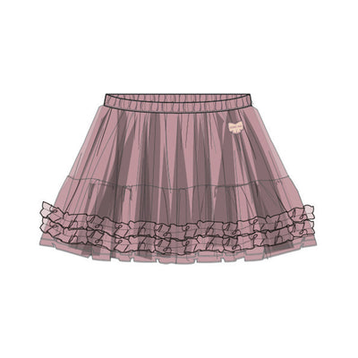 Jupe rose en tulle souple, bébé