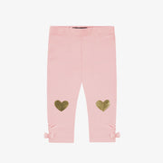 Legging rose avec cœurs, bébé