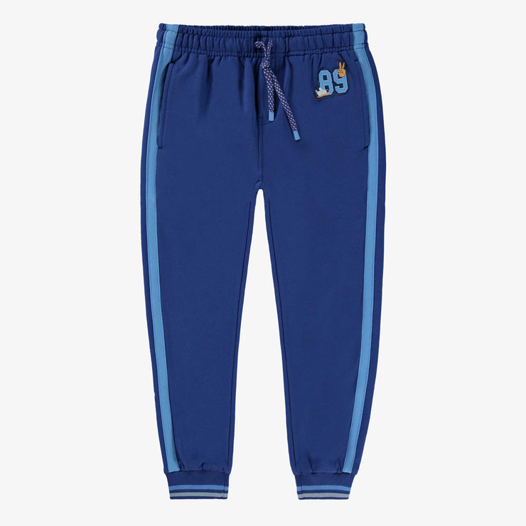 Pantalon bleu style jogger, enfant