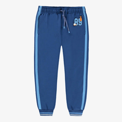 Pantalon bleu style jogger, enfant