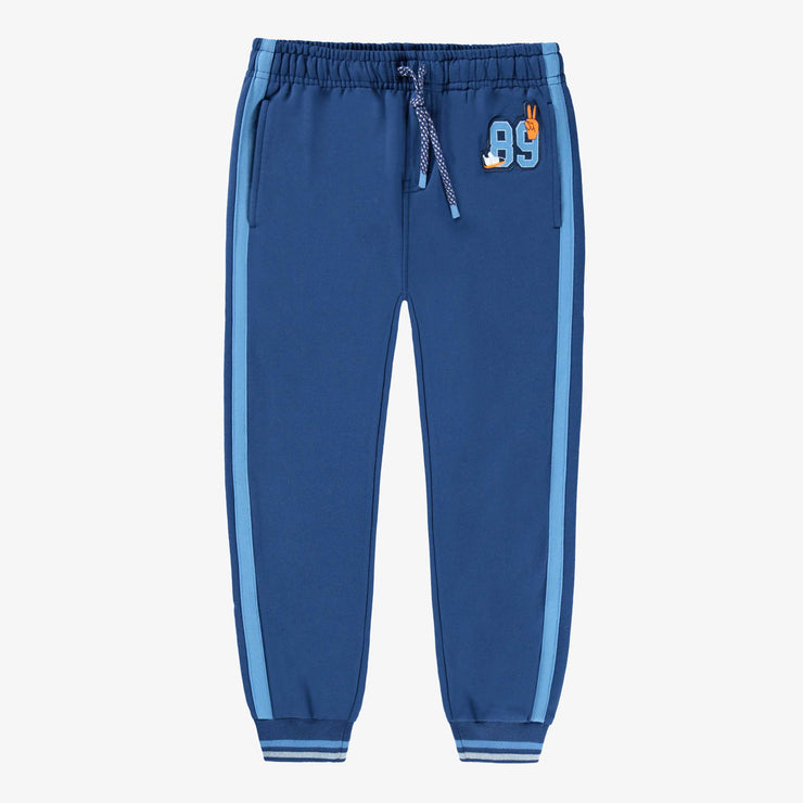 Pantalon bleu style jogger, enfant