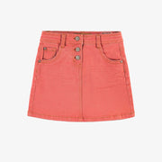 Jupe rose en denim, enfant