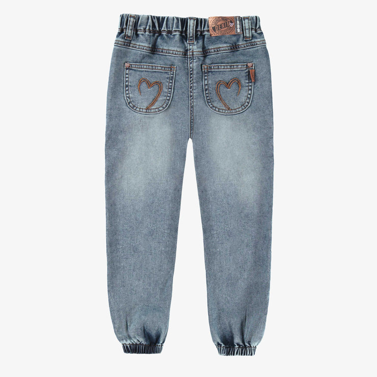 Jean bleu coupe décontractée, enfant