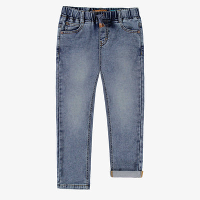 Jean bleu coupe régulière, enfant