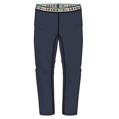 Pantalon bleu en polar, enfant