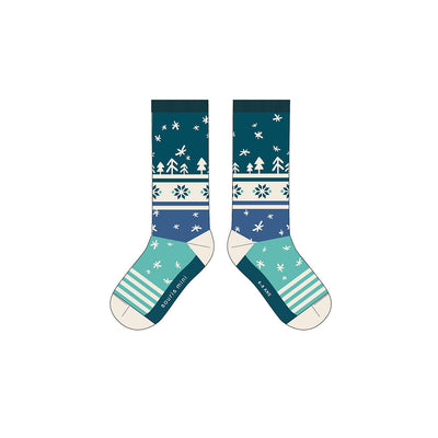 Chaussettes à motifs hivernaux, enfant