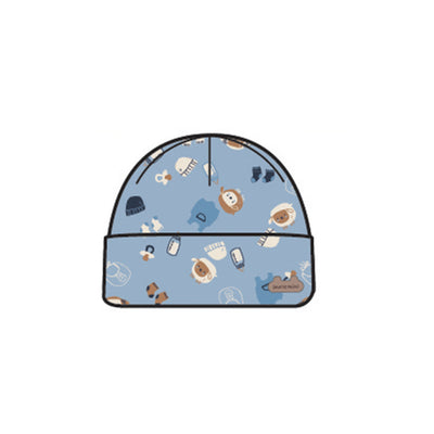 Bonnet bleu à motifs, naissance