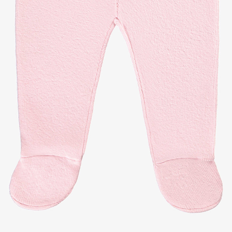 Legging rose en tricot, naissance