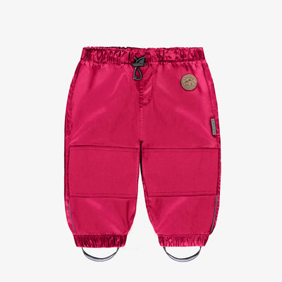 Pantalon d’extérieur rose, bébé
