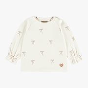 T-shirt crème à motifs, bébé - Souris Mini