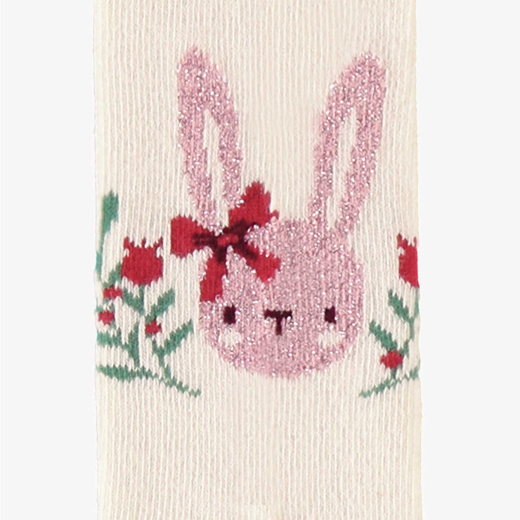 Collant crème avec illustrations, bébé