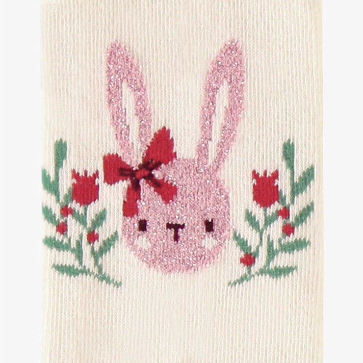 Zoom détails collant crème avec illustrations, enfant - Souris Mini